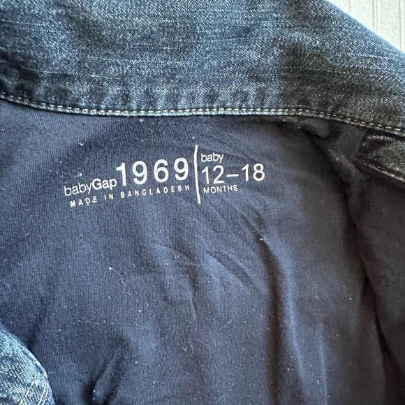 Gap 1969 Lined Denim Jacket Used - Picture 2 of 3